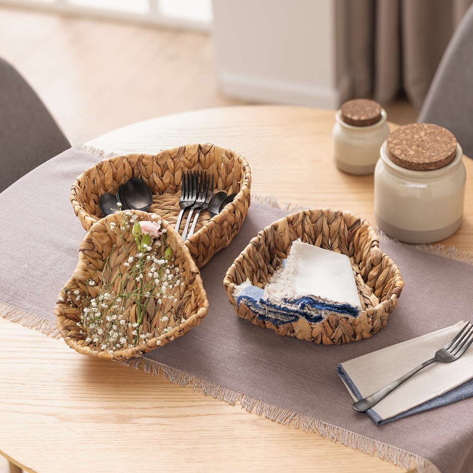Dubuo "Širdis", 3 vnt. rinkinys