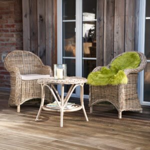 Rotango fotelis "Koboo Grey"