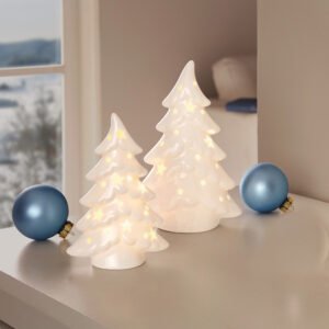 LED eglutė "Sniego magija", 2 vnt. rinkinys