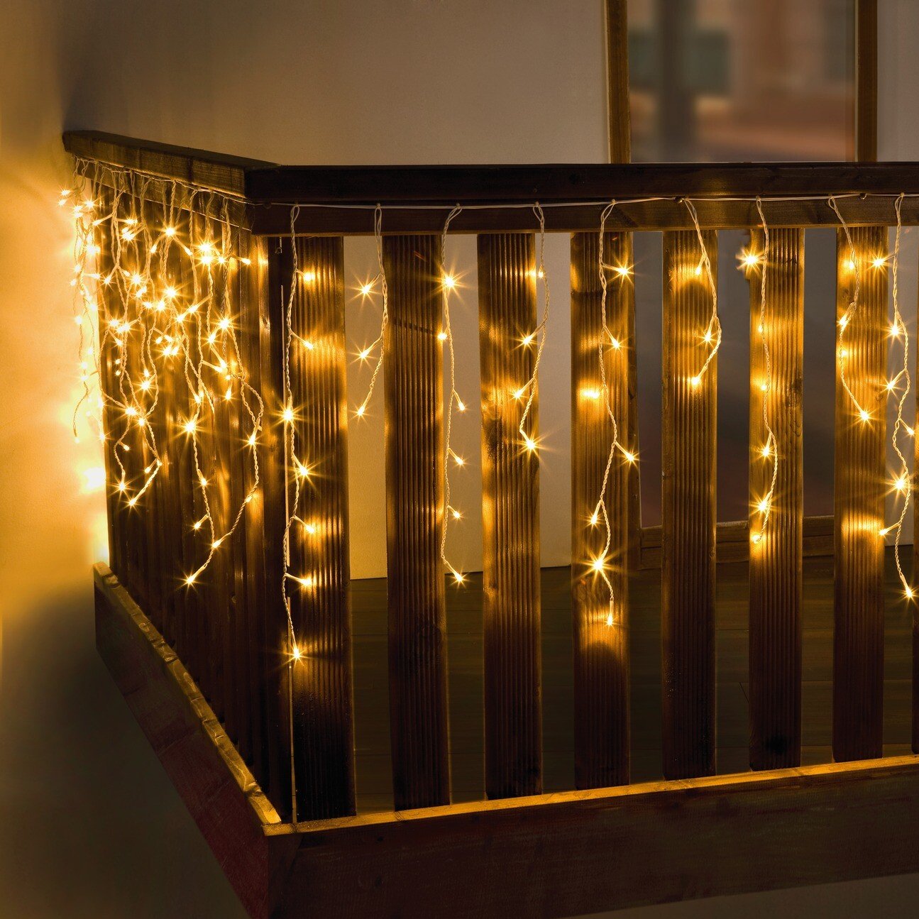 LED šviesų užuolaida "White"