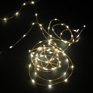 LED varinė vielelė "Shiny", su adapteriu