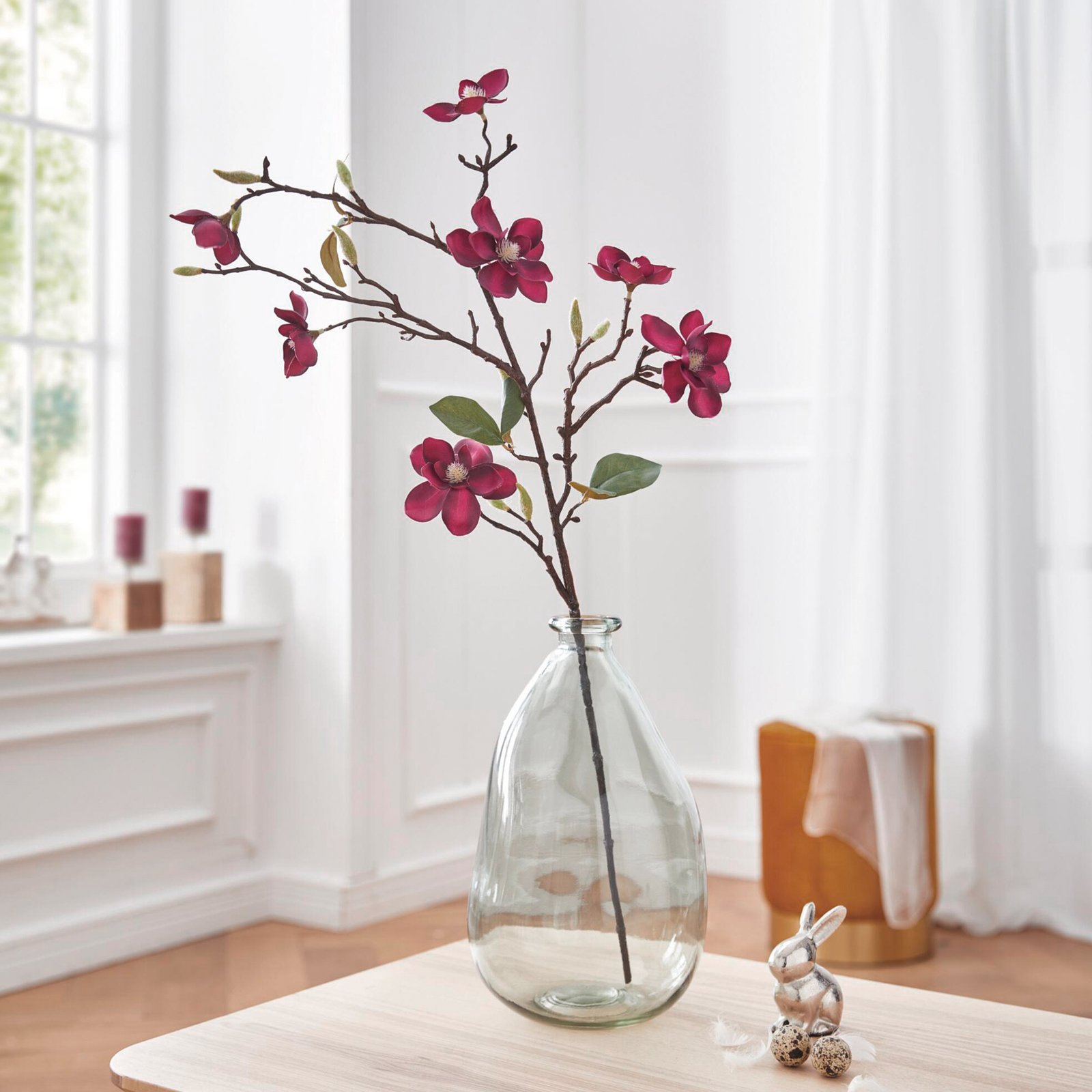 Dirbtinė gėlė "Magnolijos šakelė"