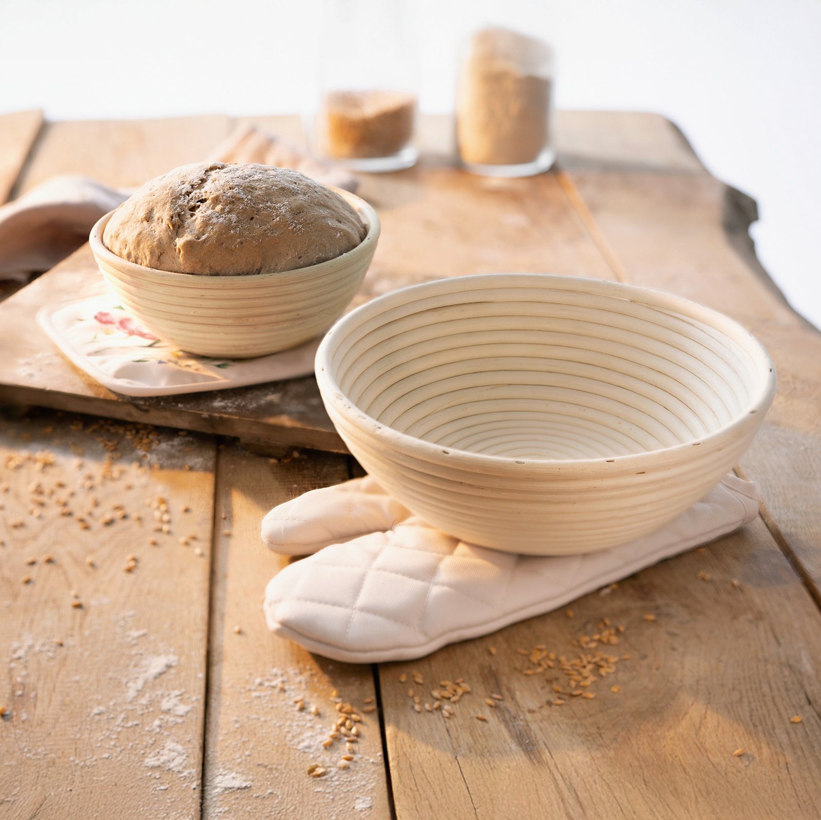 Tešlos kildinimo krepšelis "Bread", didelis