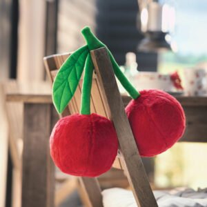 Pliušinė dekoracija "Cherry"