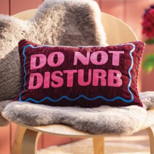 Pagalvėlės užvalkalas "Do not disturb"
