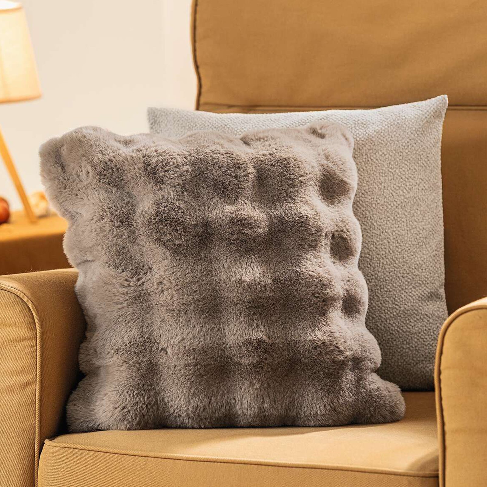 Pagalvėlės užvalkalas "Bubbles", taupe