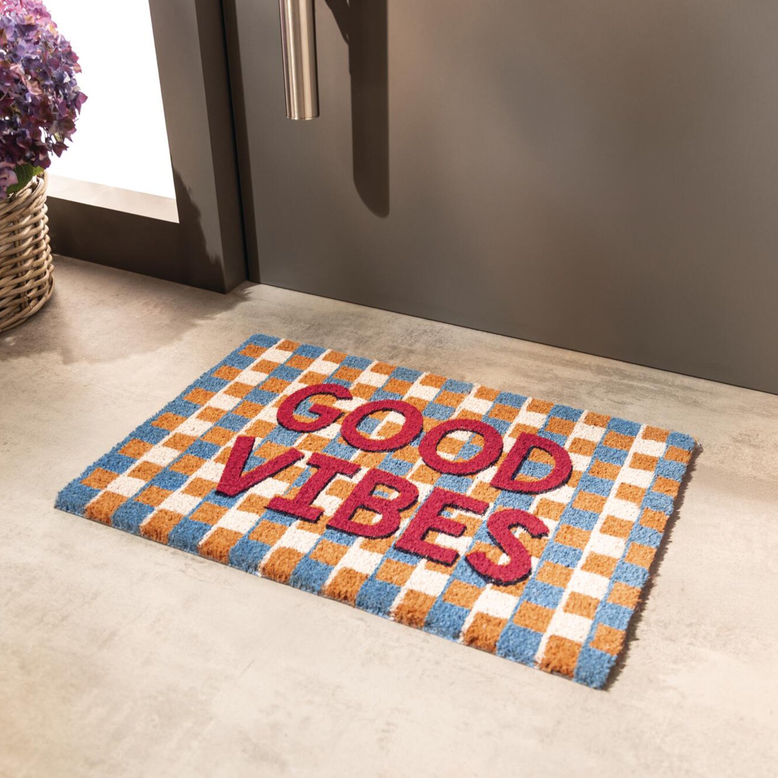 Durų kilimėlis "Good Vibes"