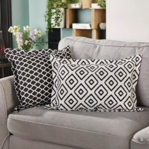 Pagalvėlės užvalkalas "White & Black"