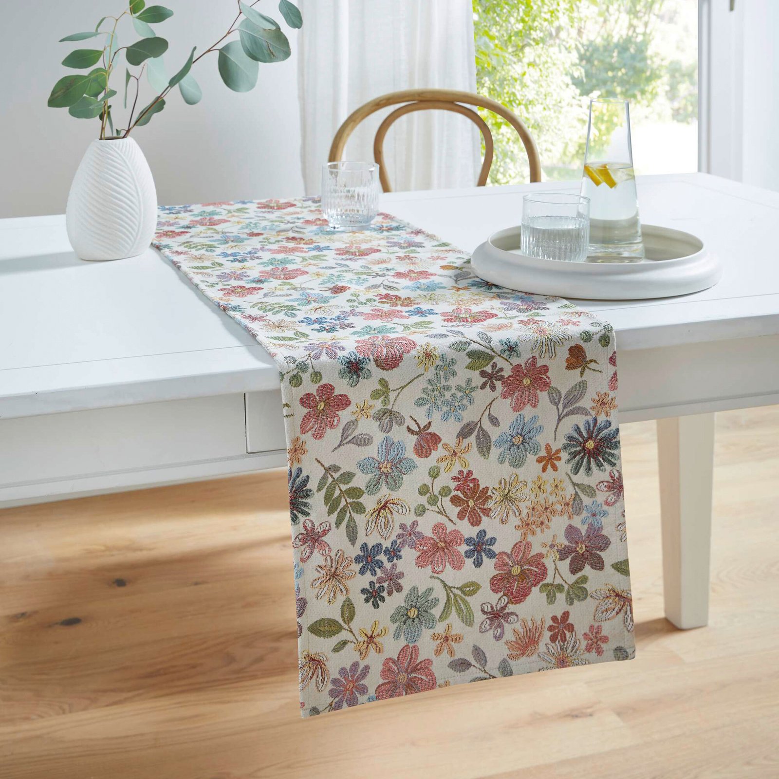 Stalo takelis "Jacquard-Flowers"