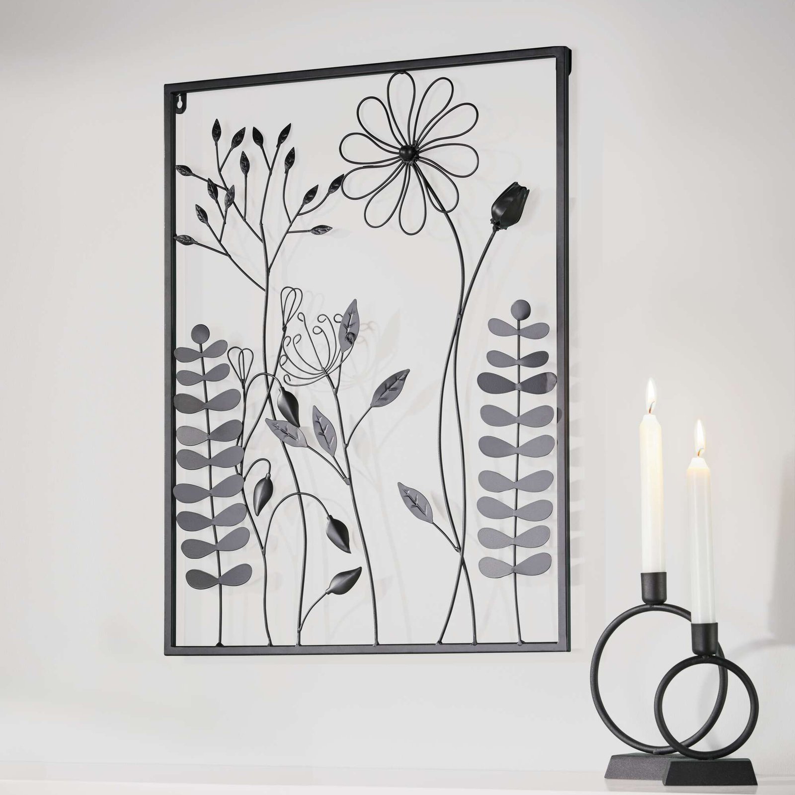 Paveikslas "Black Flowers"