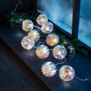 LED girlianda "Rainbow-Balls"