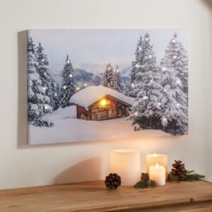LED paveikslas "Žiema"