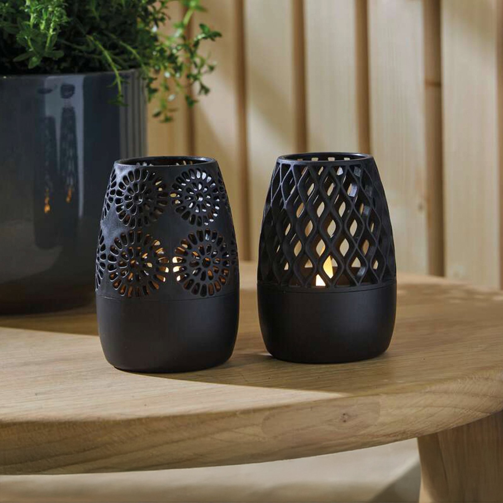 LED saulės energijos šviestuvas "Sparkle", 2 vnt. rinkinys
