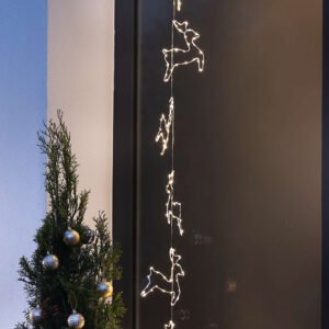 LED girlianda "Šiaurės elniai"