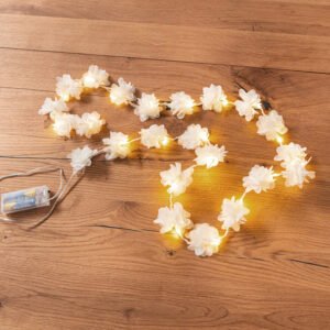 LED girlianda "White Blossom", 2 vnt. rinkinys