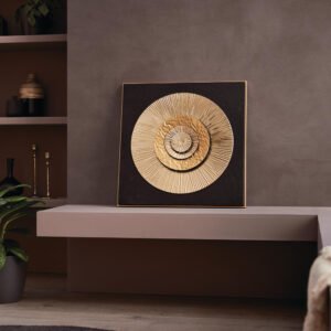 Sienos dekoracija "Auksinis Circle"