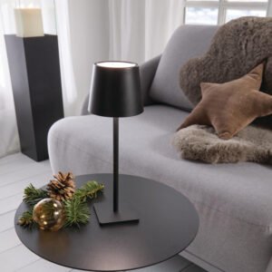 LED stalinė lempa "Black Touch"