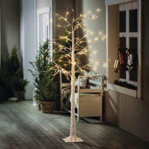 Didelis LED medelis "White Christmas"
