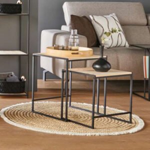 Šoninis staliukas "Modern", 2 vnt. rinkinys