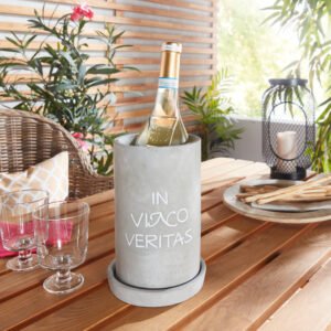 Vyno vėsintuvas "Beton-Style", 2 dalių