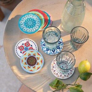 Padėkliukas "Mandala", 10 vnt. rinkinys