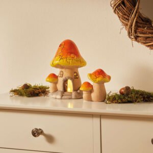 LED grybas "Namelis", 2 vnt. rinkinys
